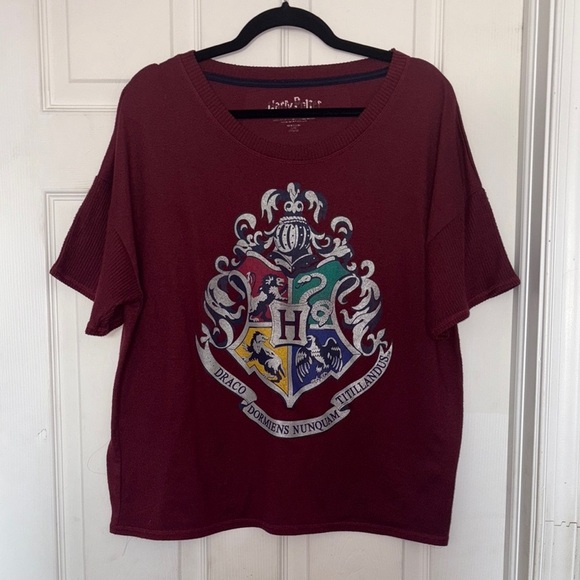 Harry Potter Draco Coat Of Arms Top - Picture 1 of 4